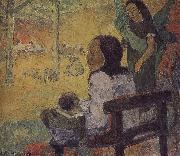 Paul Gauguin Baby painting